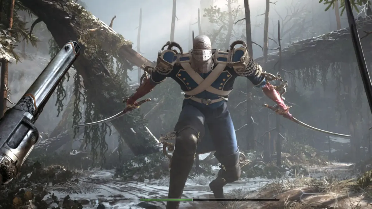 Valor Mortis first-person gameplay concept