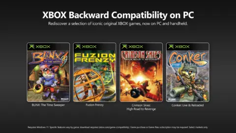 Xbox Backward Compatibility on PC Launches with Four Titles