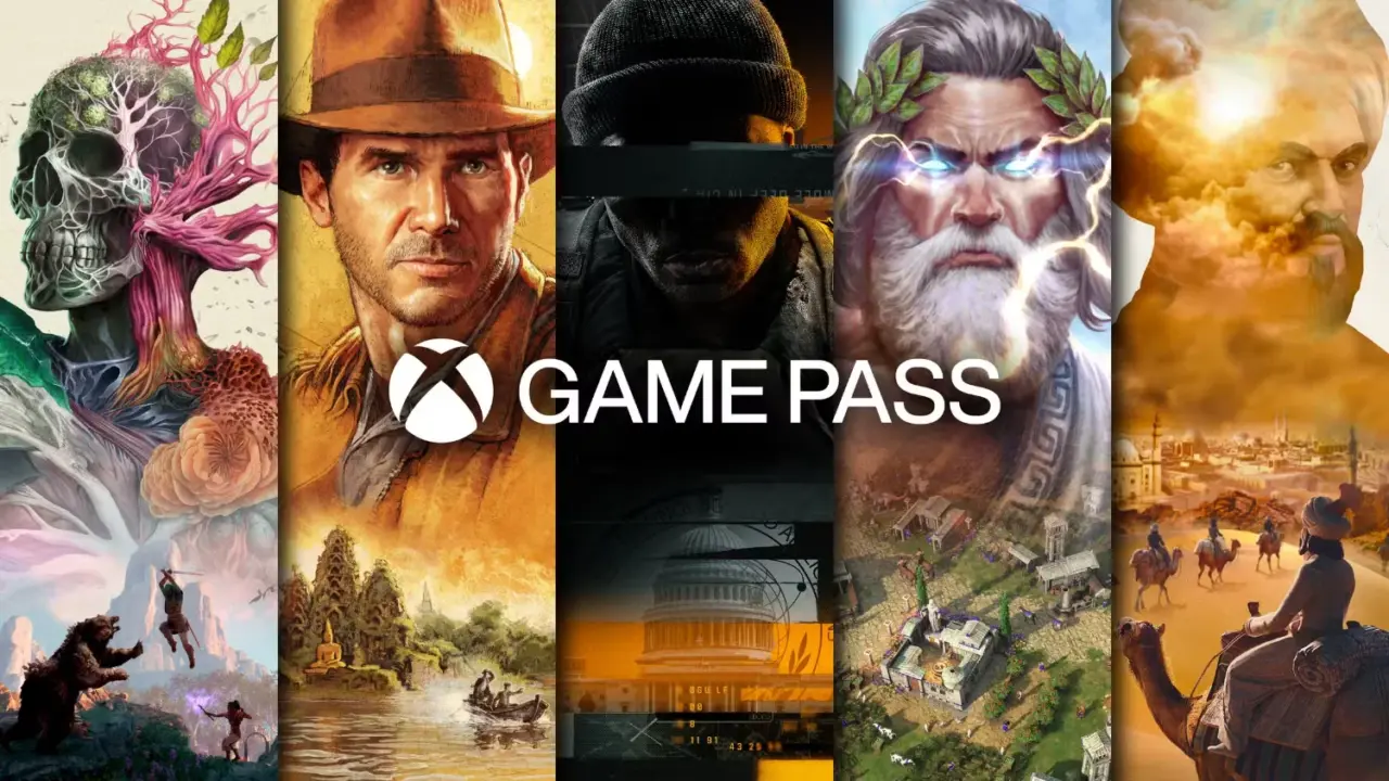 Xbox Game Pass logo and interface