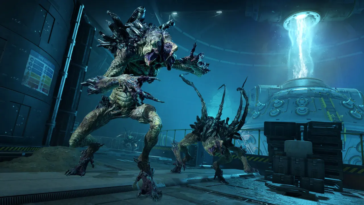 Alien Deathstorm gameplay screenshot