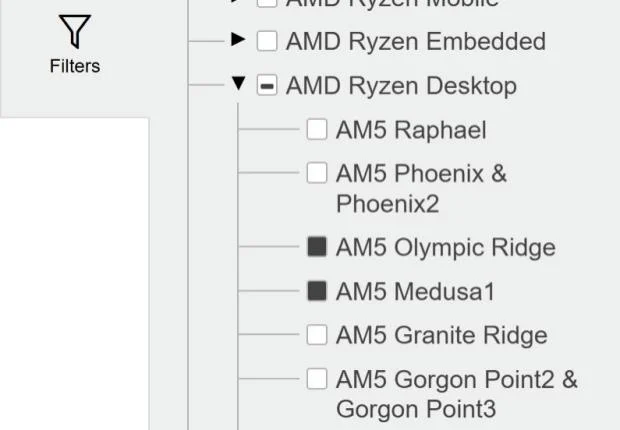 AMD Olympic Ridge Zen 6 processor concept