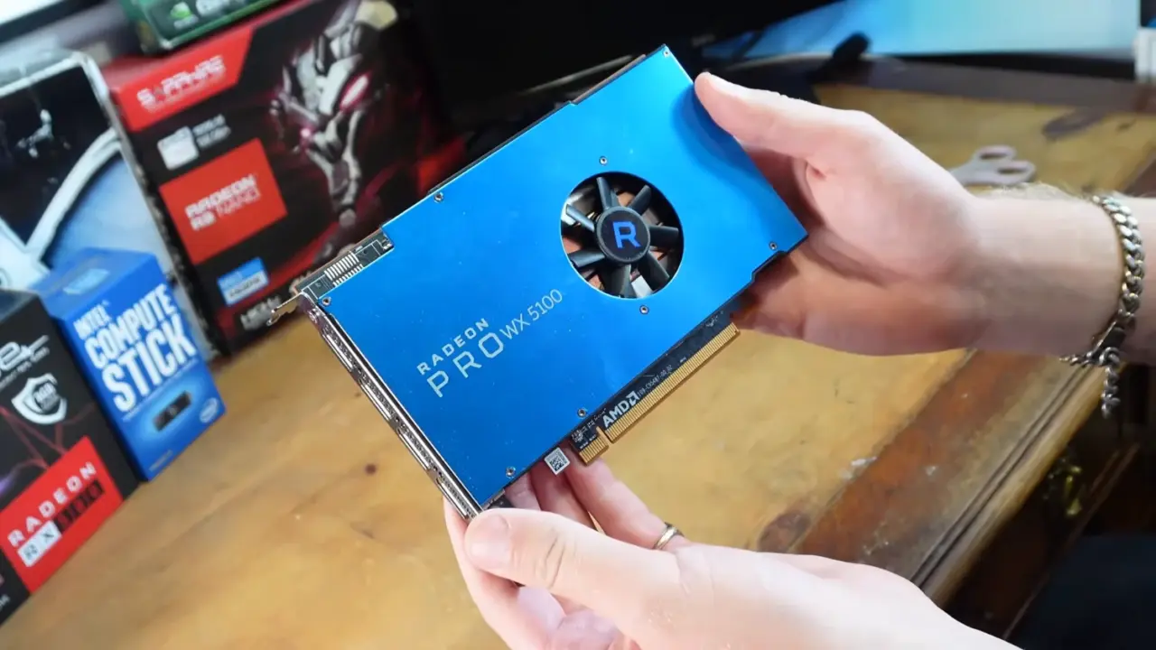AMD Radeon Pro WX5100 graphics card
