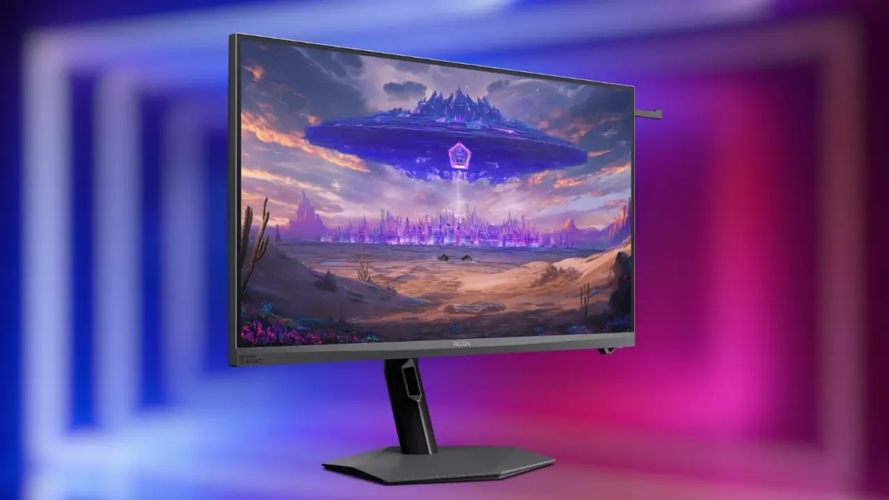 AOC AGON AGP327KG 5K G-SYNC Pulsar Monitor Ships With Ambient Adaptive Tech