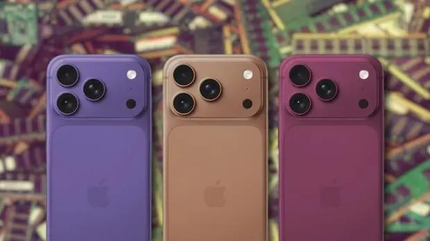 Apple iPhone 18 prototype with internal components visible