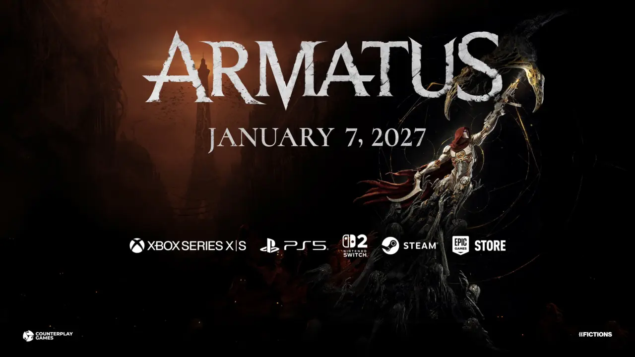 Armatus Launches January 7, 2027 on PS5, Xbox, Switch 2, and PC
