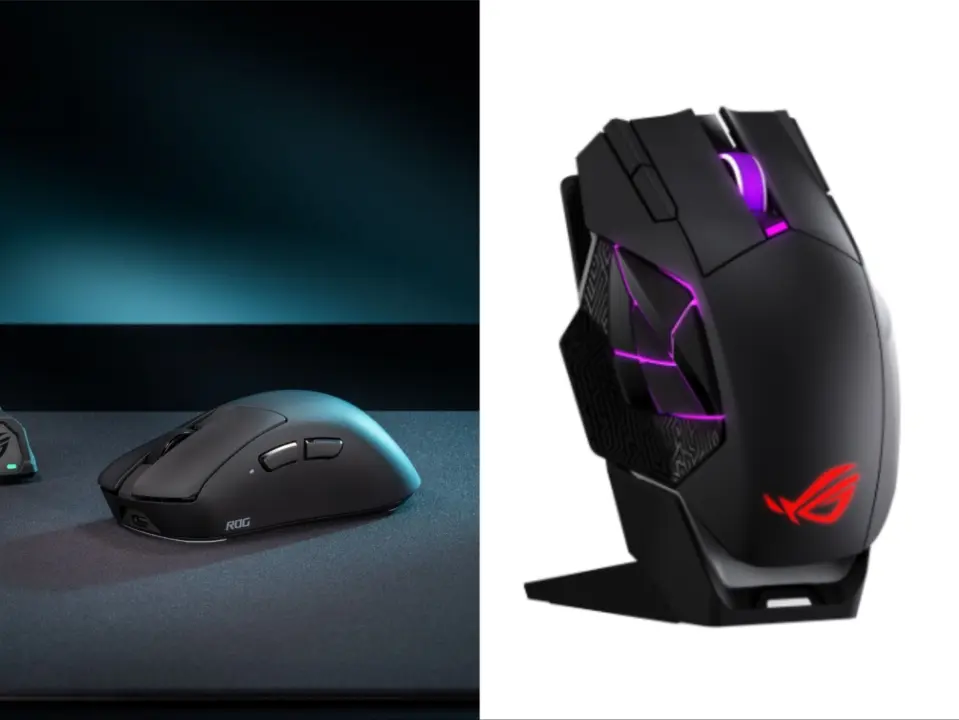 Asus ROG Gladius IV Ace and Spatha X 65K mice launch with 8K polling