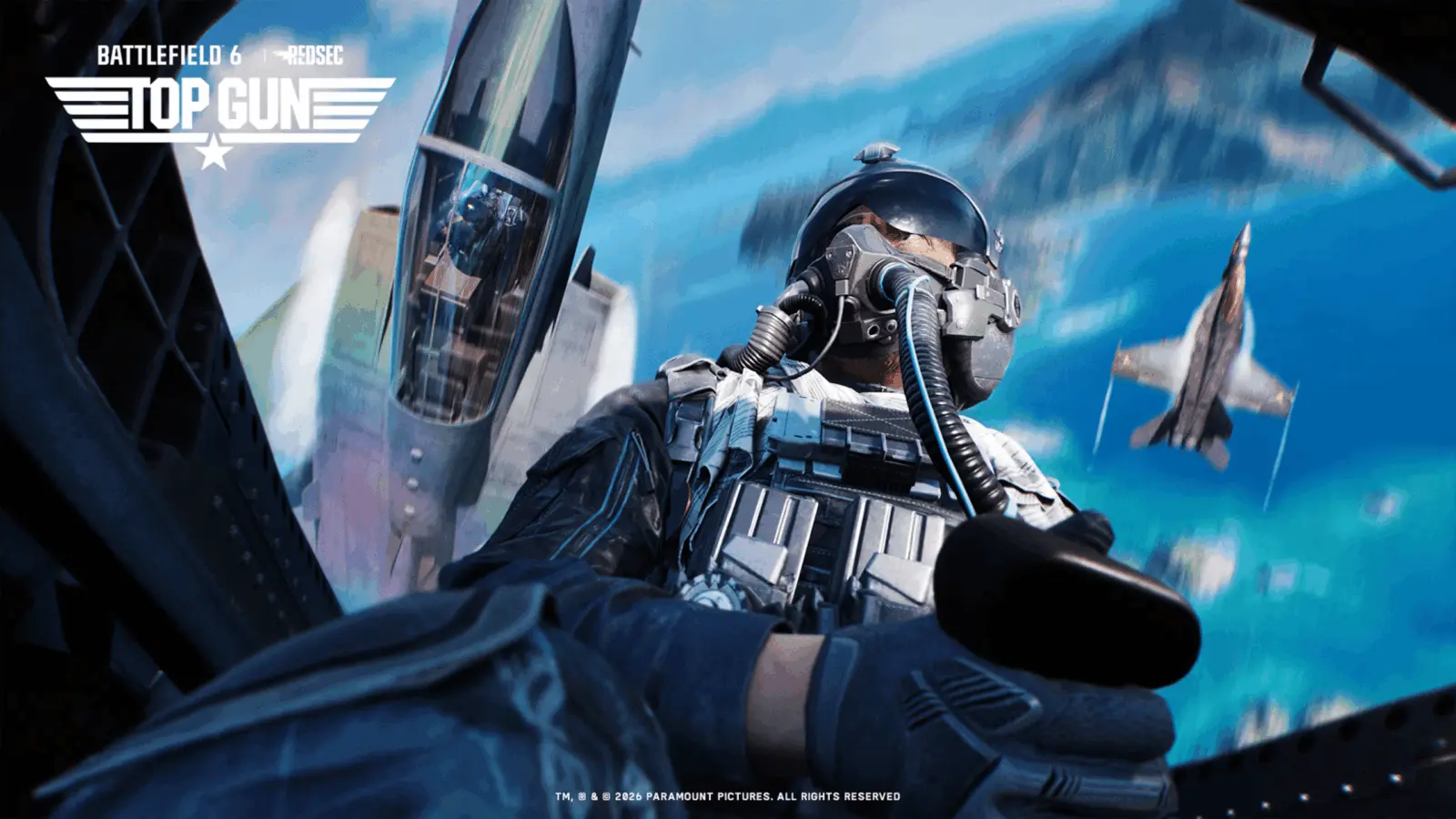 Battlefield 6 Top Gun event promotional art