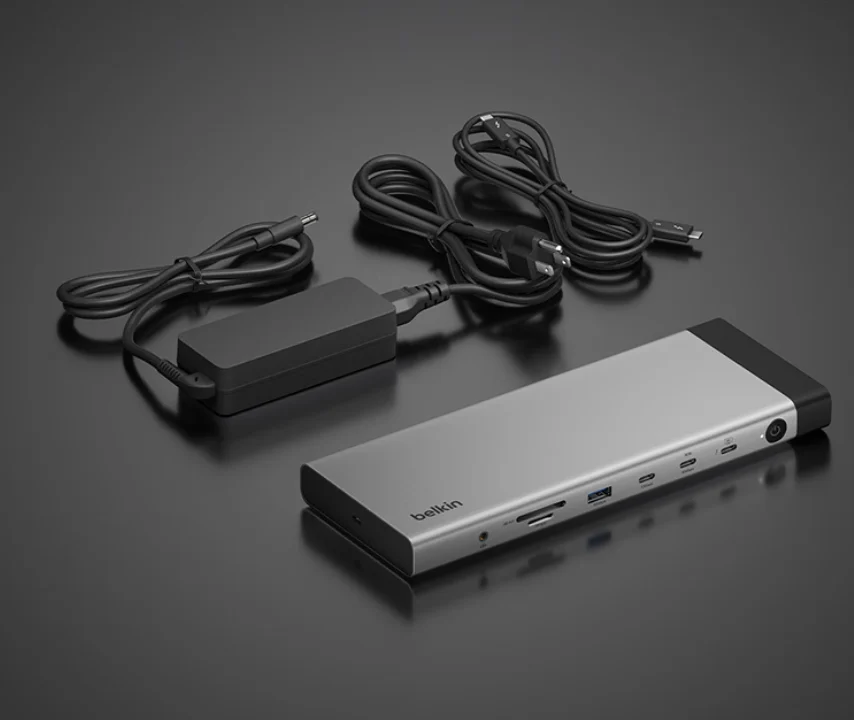 Belkin Thunderbolt 5 Dock vs Asus Adol HC112: $338 Workstation vs $48 Portable