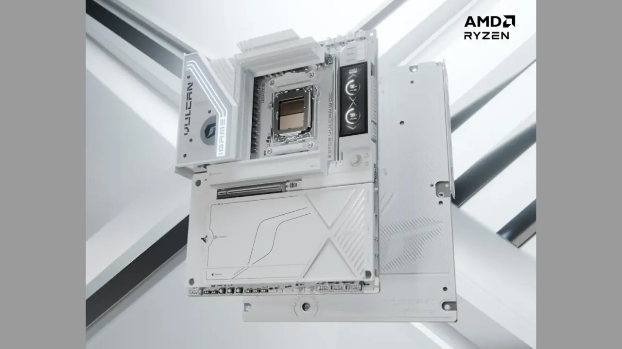 Colorful iGame X870E VULCAN W OC motherboard