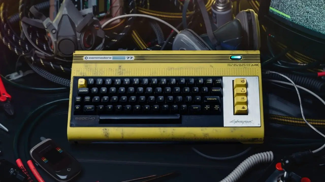 Commodore 77 retro computer