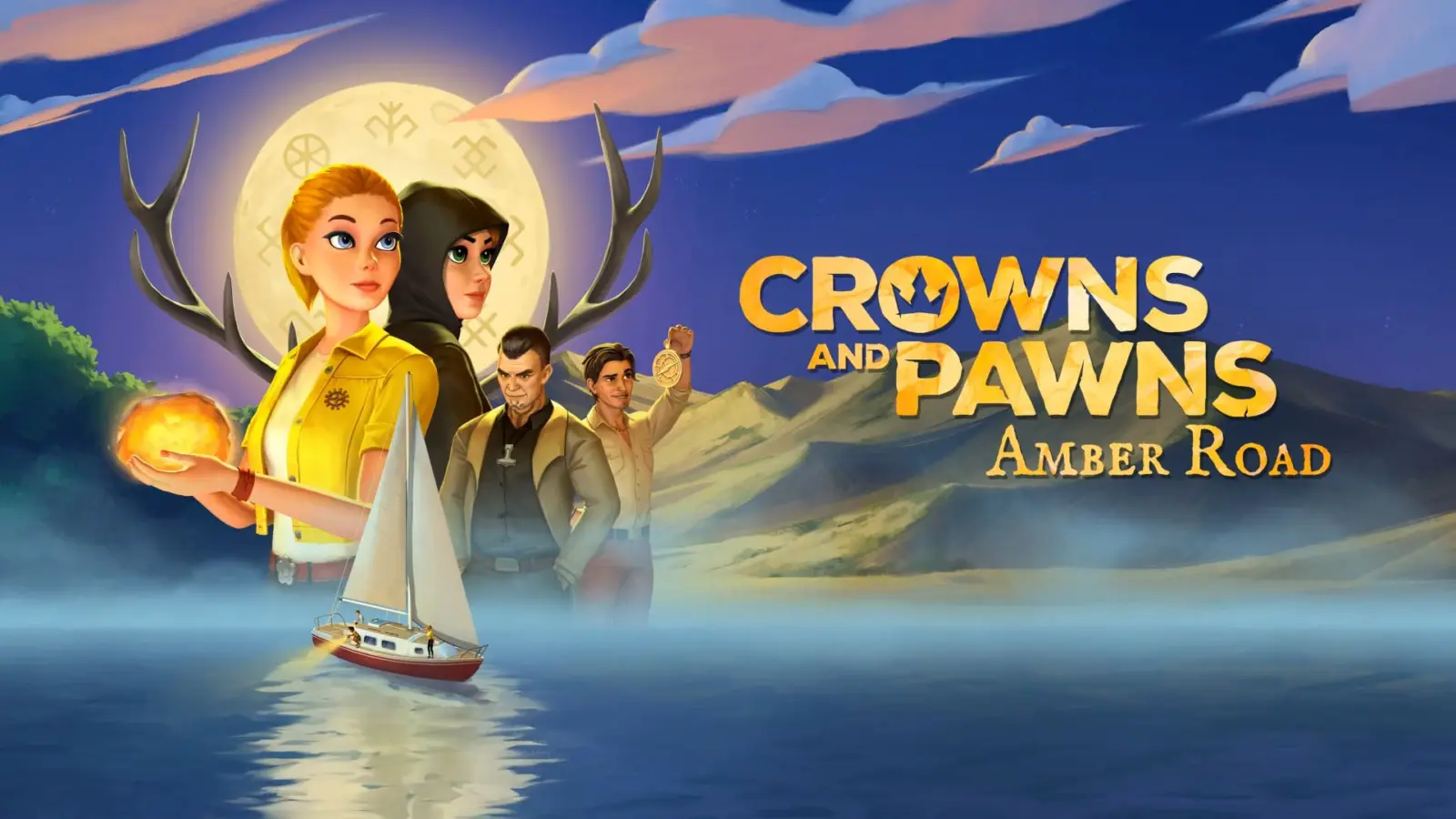 Crowns and Pawns: Amber Road announcement art