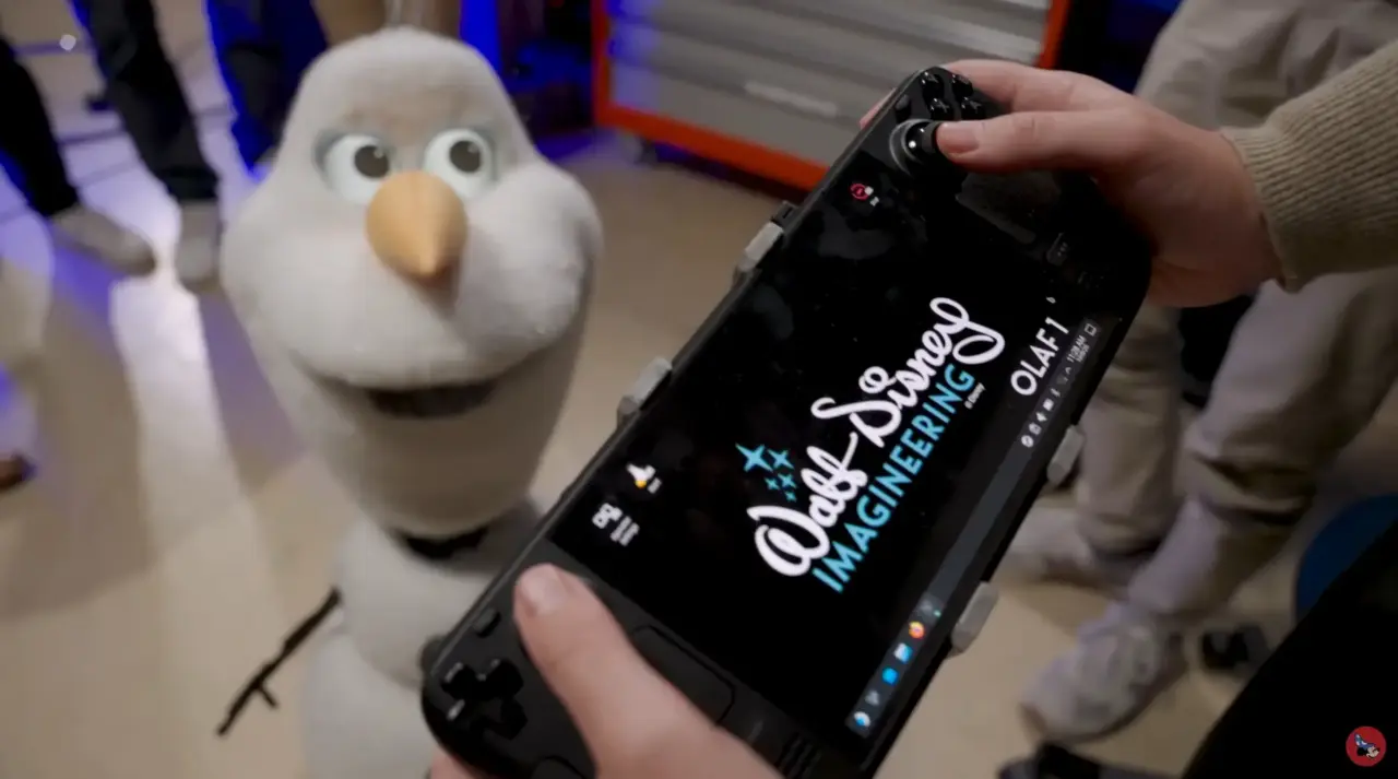 Disney Uses Steam Deck to Control Animatronics in New Video