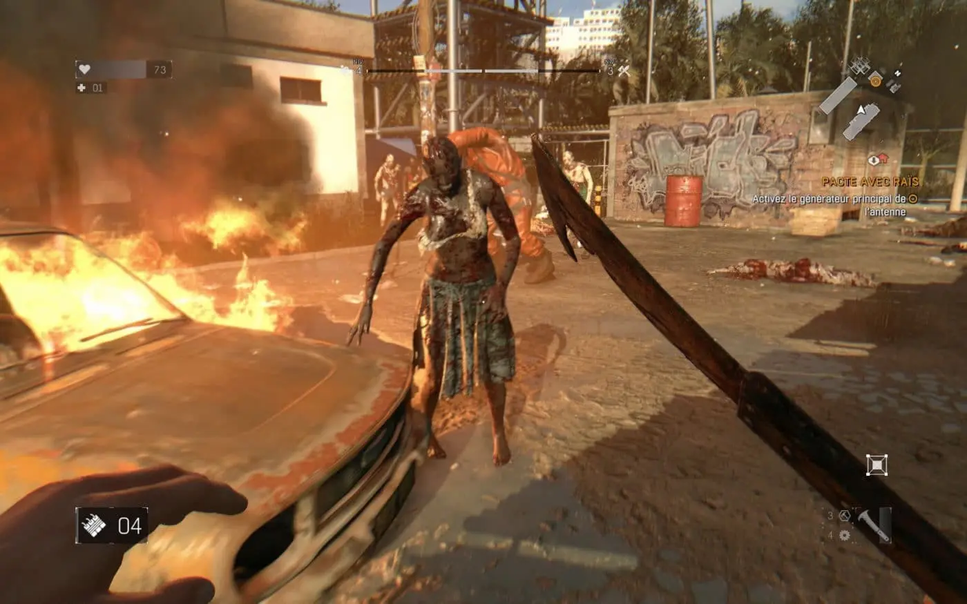 Dying Light gameplay scene