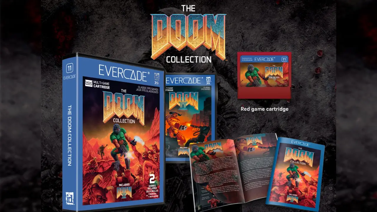 Evercade Doom Collection Launches Oct 30 With Exclusive Modifiers
