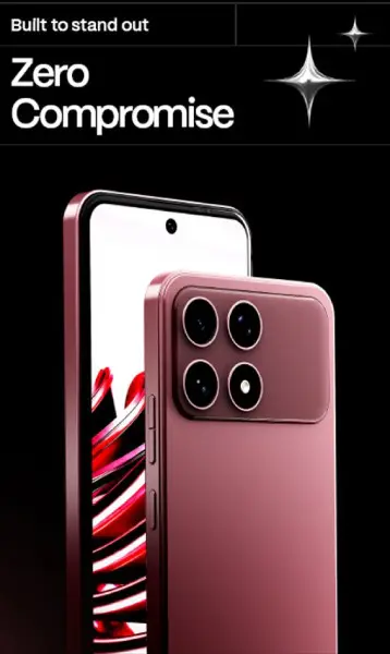 Fire-Boltt Boltt Ace and Evo smartphones side by side showing flat frames