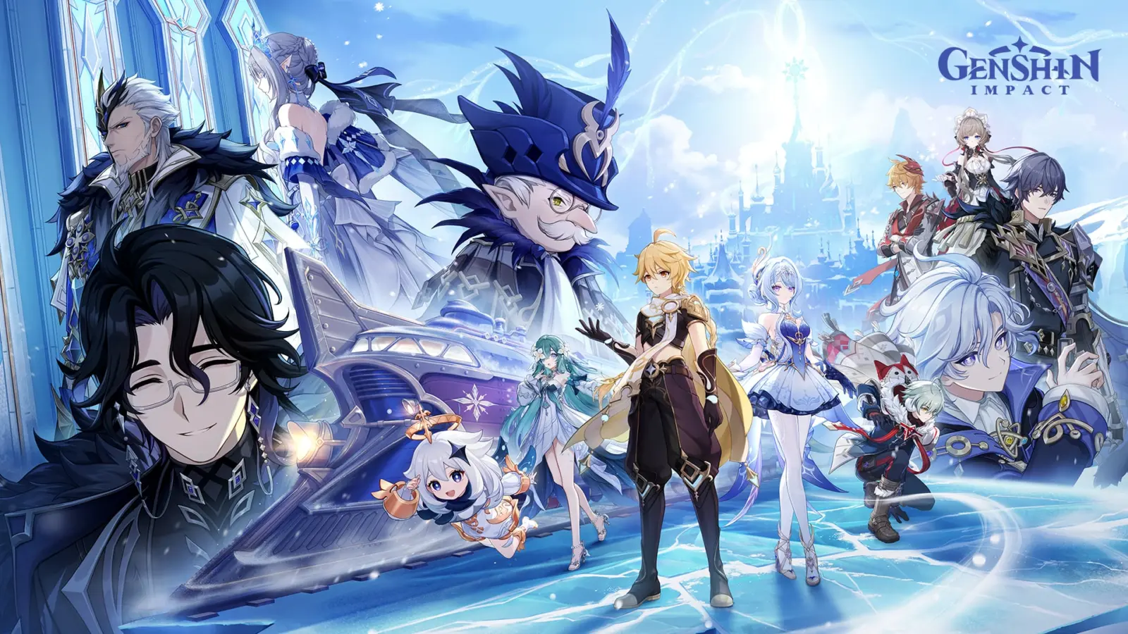 Genshin Impact Version 7.0 Snezhnaya frozen landscape