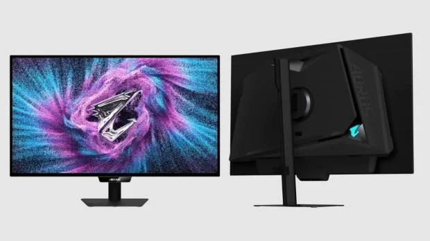 GIGABYTE AORUS ELITE FO32U24G monitor front view