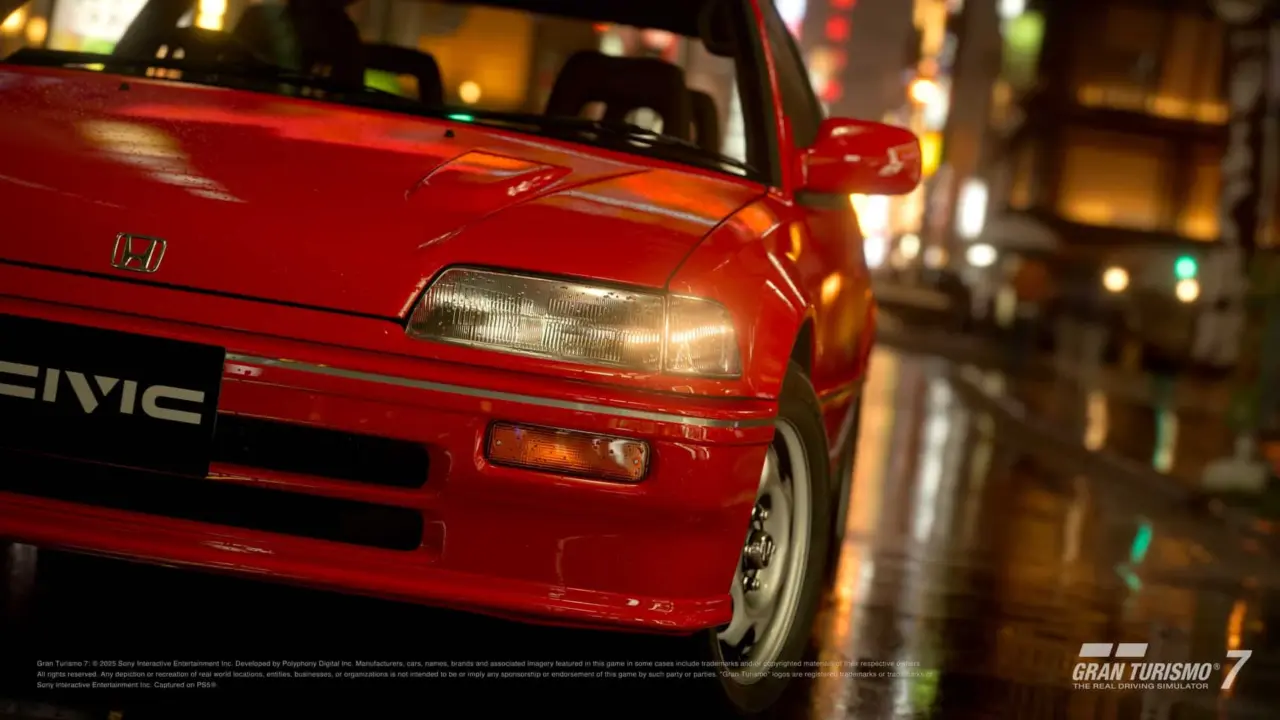 Gran Turismo 7 gameplay screenshot showing new cars
