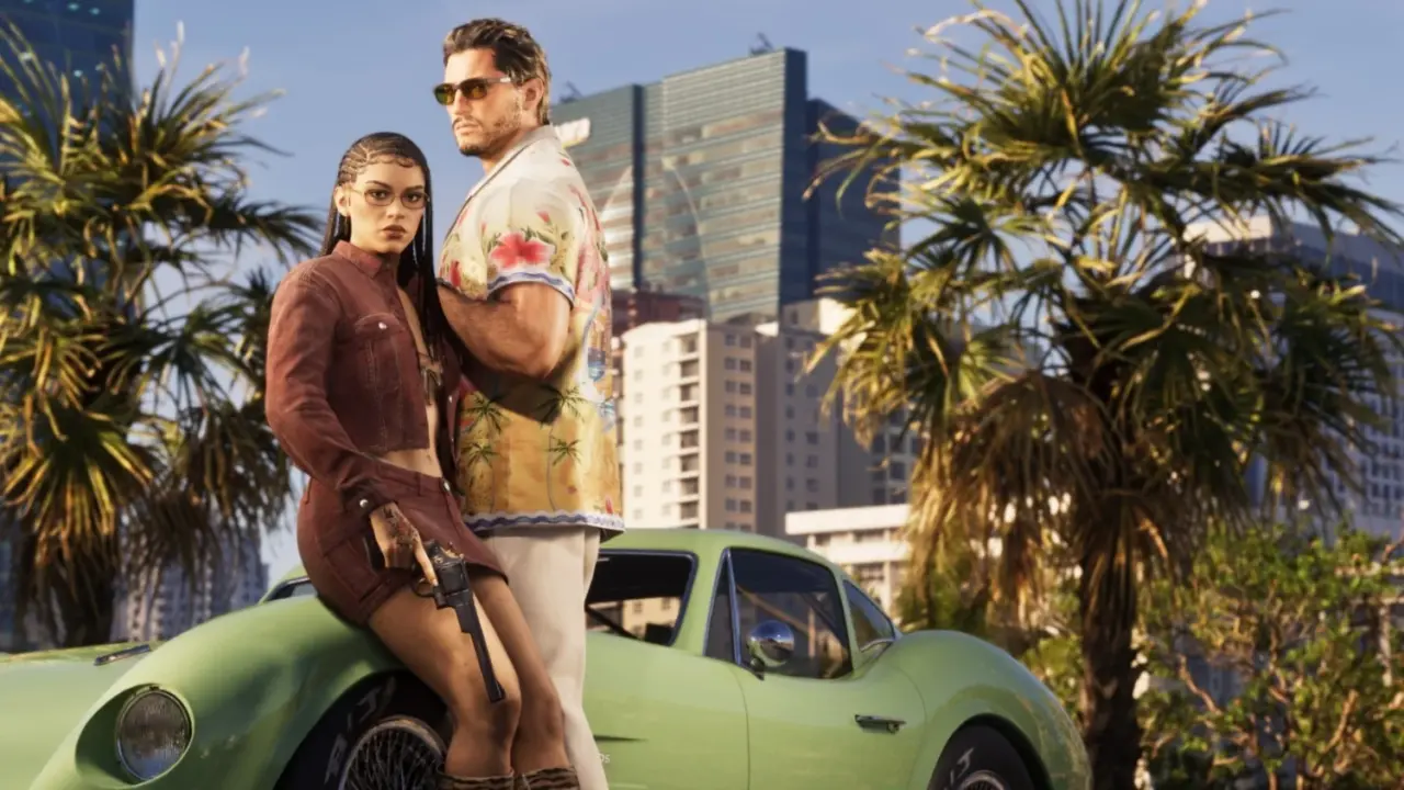 Grand Theft Auto 5 Vice City street view