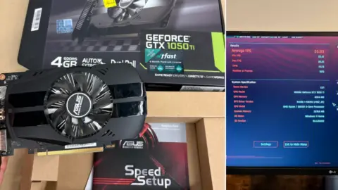 NVIDIA GeForce GTX 1050 Ti graphics card