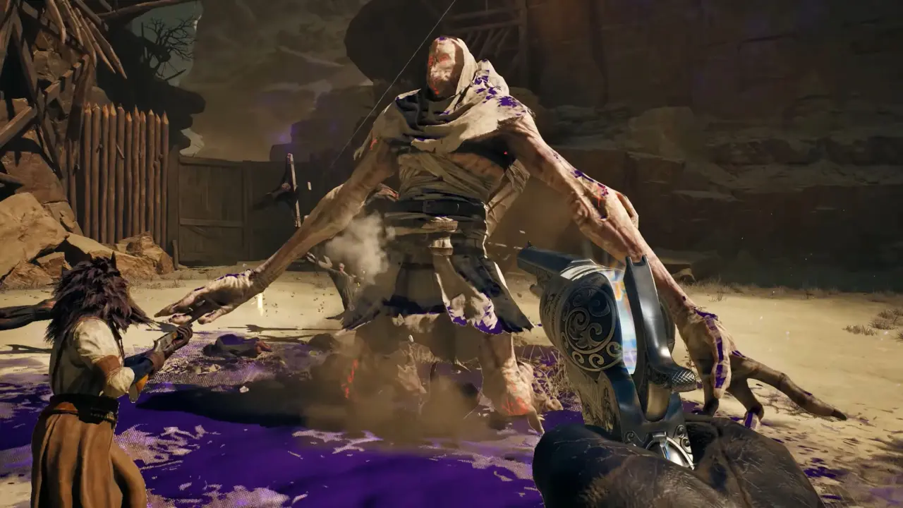 Guns of Eschaton Launches in 2026 as a Co-op Soulslike FPS