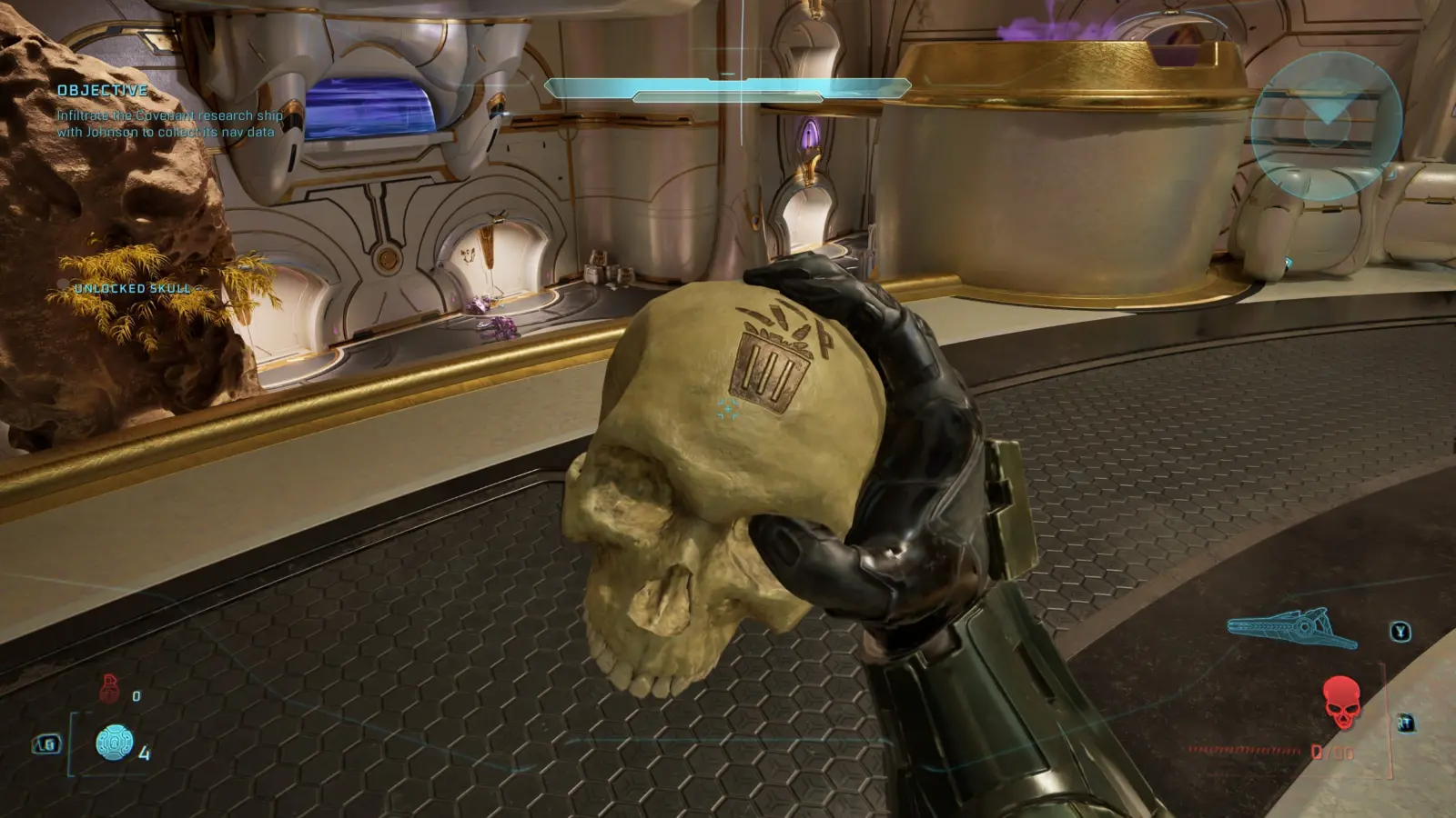 Halo: Campaign Evolved Boarding Action mission environment
