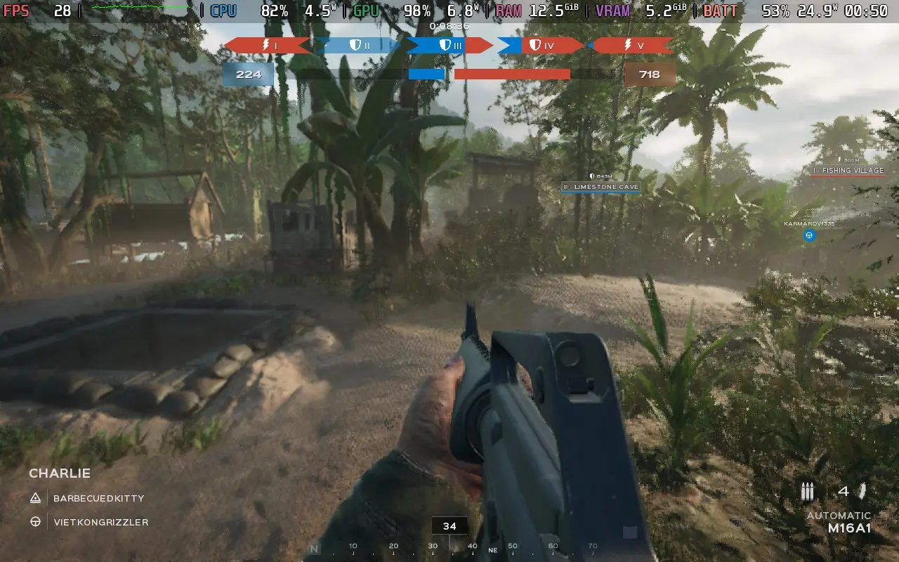 Hell Let Loose: Vietnam gameplay on Steam Deck