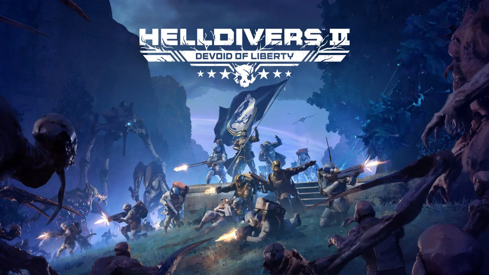 Helldivers II gameplay scene