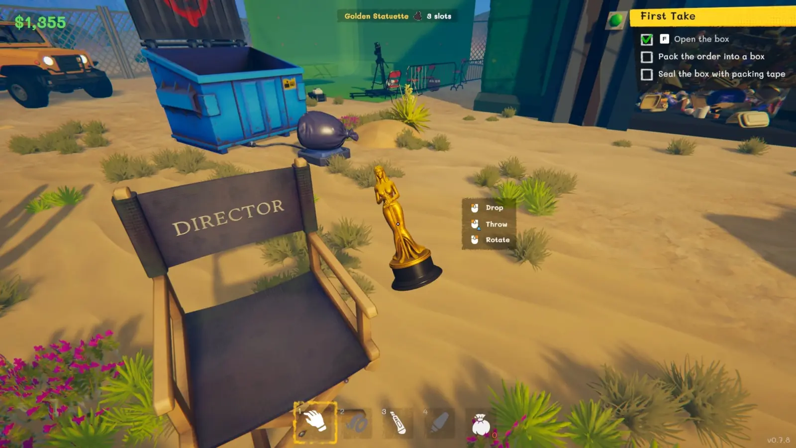 Hollywood Hustle: A Prop Collector Simulator announcement