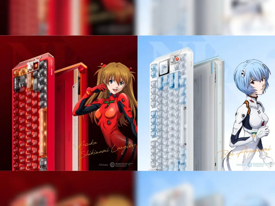 MelGeek Evangelion Keyboards Launch: Hall-Effect Switches and OLED Display