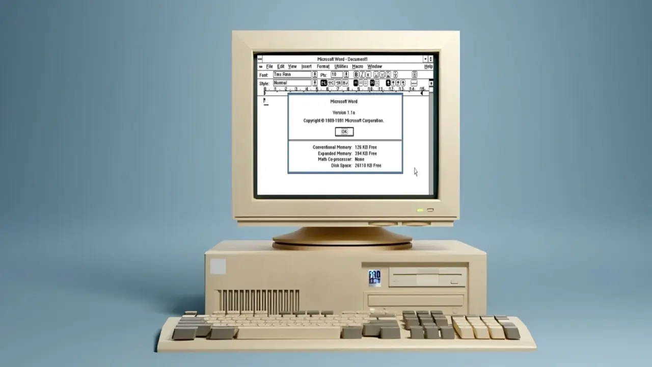 Microsoft Word 1.1a Ported to Native Windows 11 x64