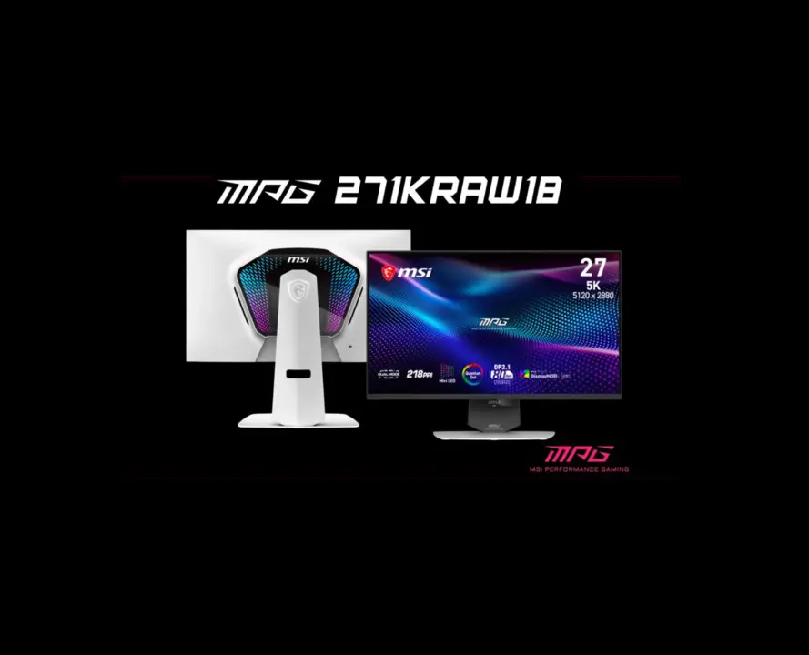 MSI Shelves 5K 180Hz MPG 271KRAW18 Monitor Indefinitely
