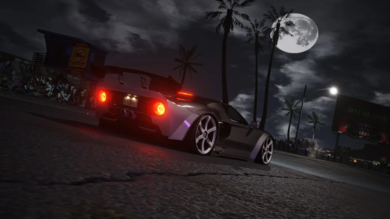 Need for Speed: Carbon RTX Remix Mod V0.3 path tracing screenshot