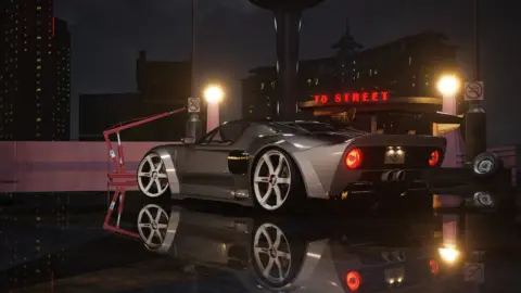 Need for Speed: Carbon RTX Remix Mod V0.3 path tracing screenshot