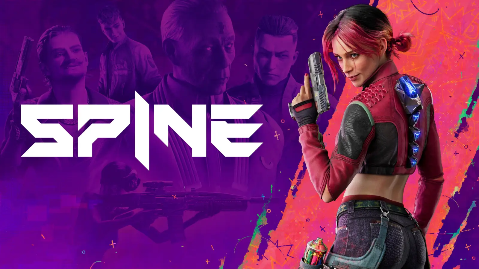 SPINE game art featuring Redline