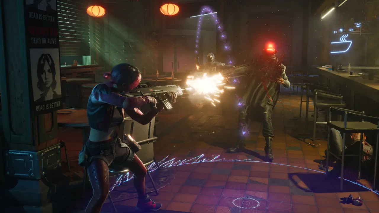 SPINE game art featuring Redline
