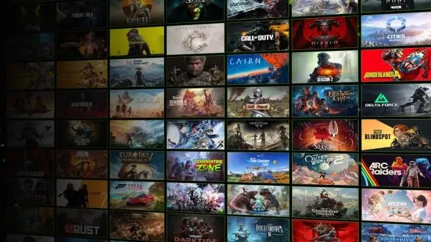 NVIDIA GeForce NOW interface on Linux
