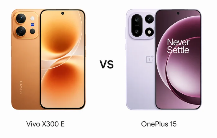 OnePlus 15 vs Vivo X300 E: Snapdragon 8 Elite Gen 5 Flagships Compared