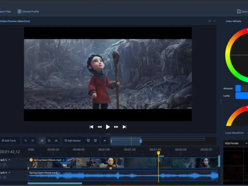 OpenShot 4.0 Launches With Native Qt Timeline and Offline AI Masking
