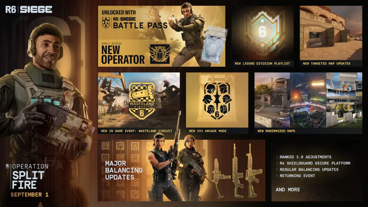 Rainbow Six Siege Split Fire Update Hits Sept. 1 With New Operator Noor