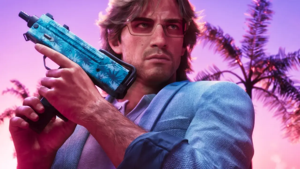 Rockstar Games logo and Grand Theft Auto gameplay scene