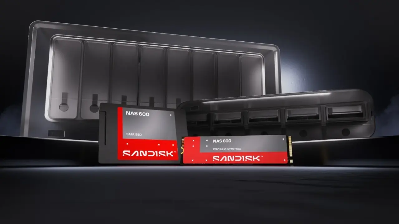 Sandisk NAS 800 NVMe SSD ships in September with 14,900 MB/s speeds