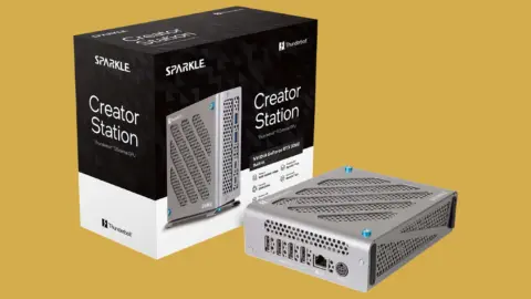 Sparkle Creator Station TCX-280DF eGPU Brings Thunderbolt 5 to Workstations