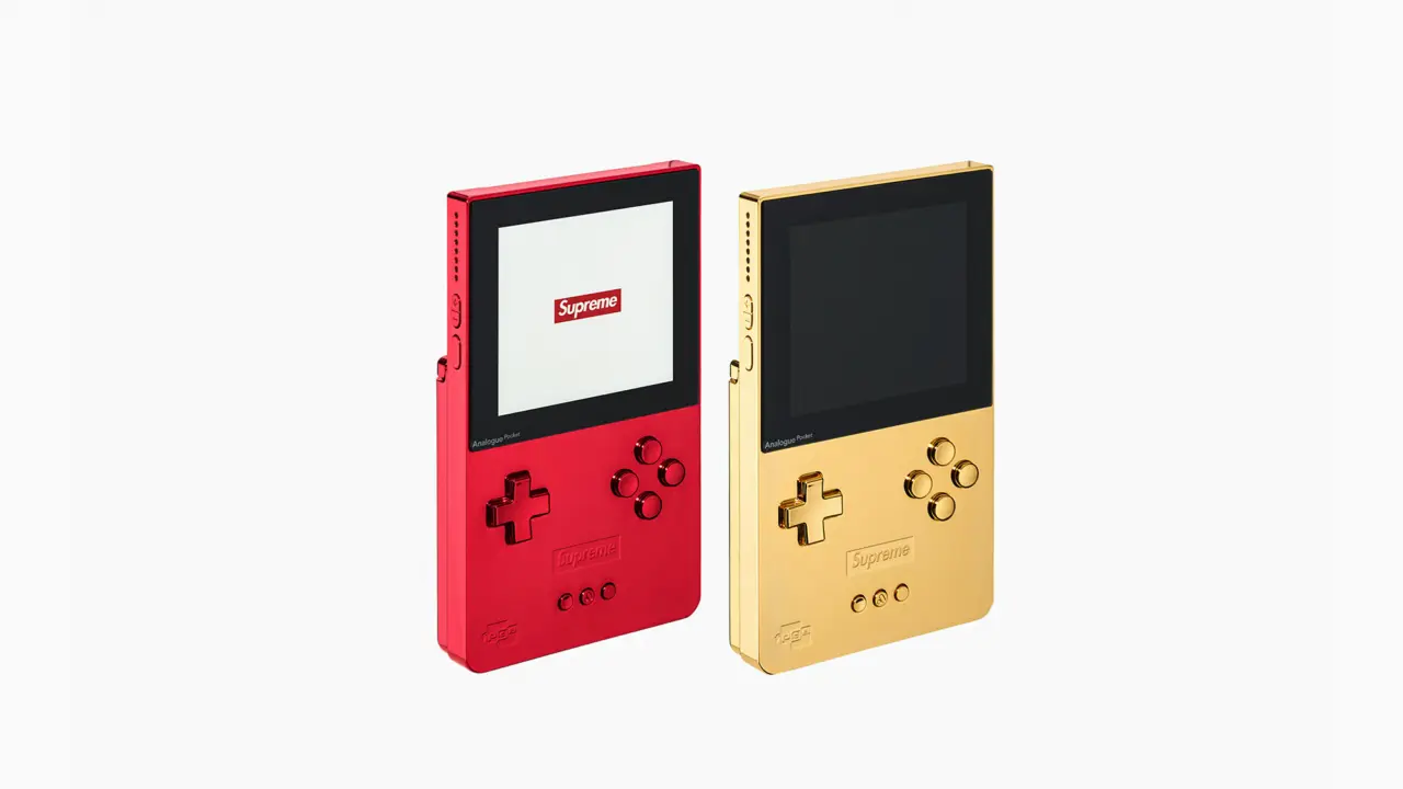 Supreme Analogue Pocket Gets 24K Gold Plating for Fall 2026