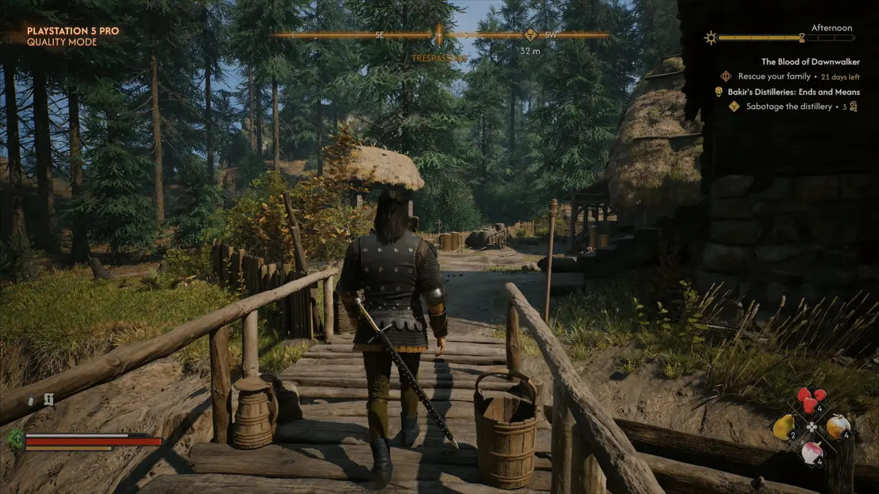 The Blood of Dawnwalker Console Footage Reveals 4K Performance Modes