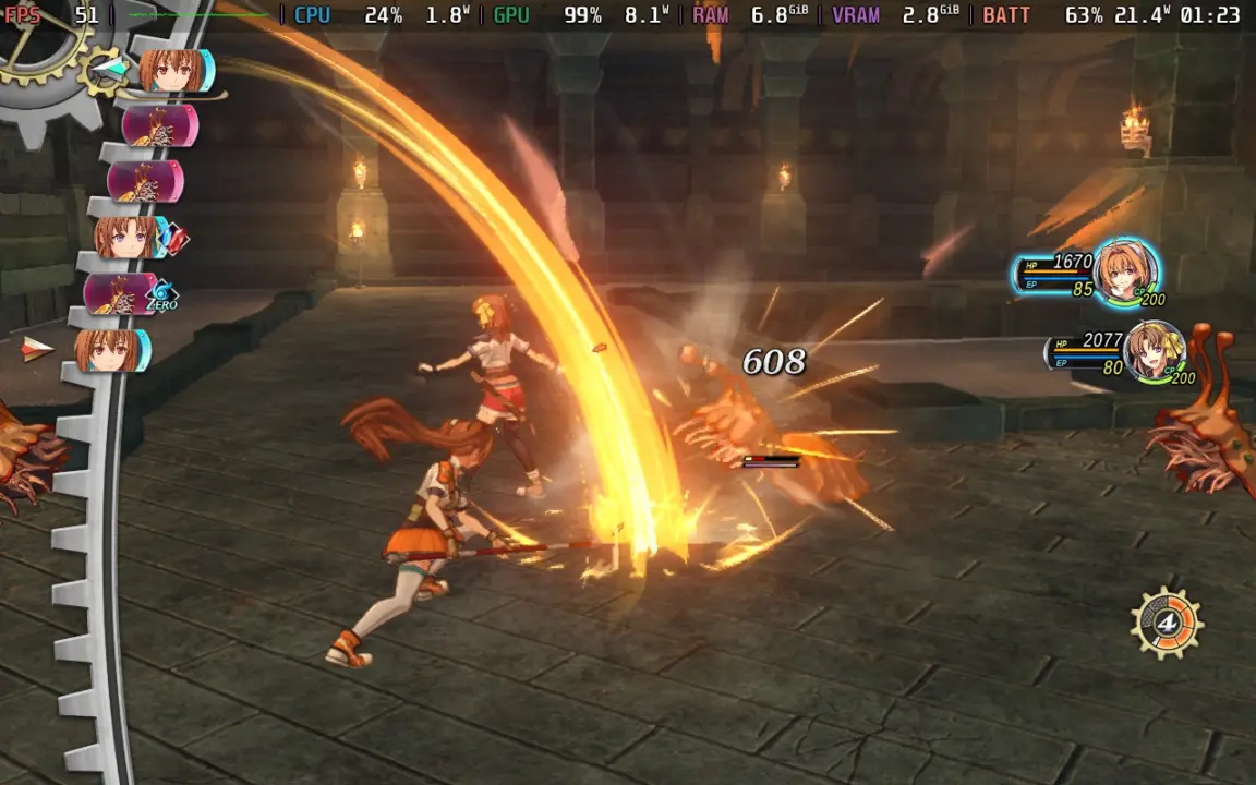 Trails in the Sky 2nd Chapter Demo Hits 40-50 FPS on Steam Deck