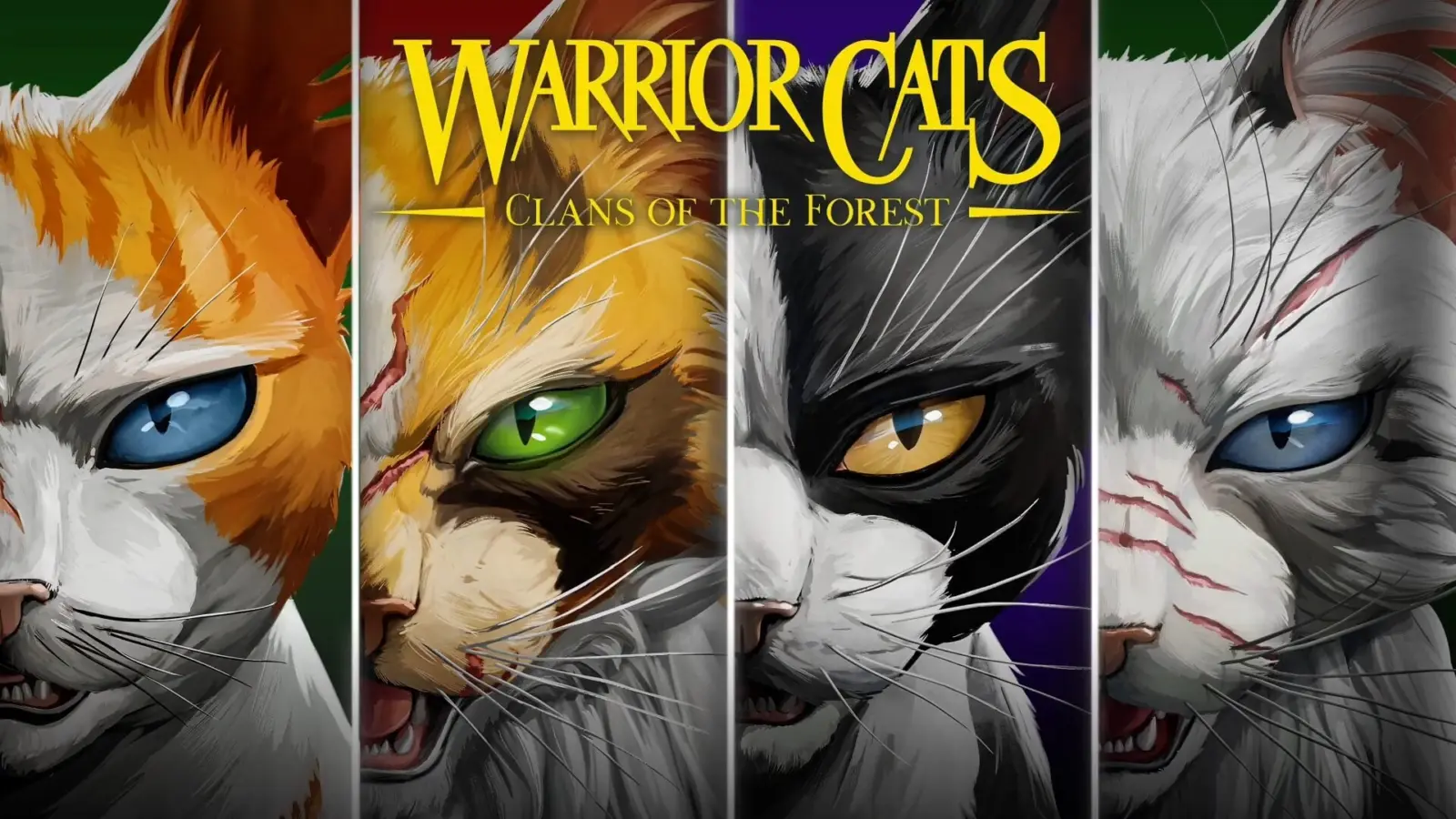 Warrior Cats: Clans of the Forest announcement art