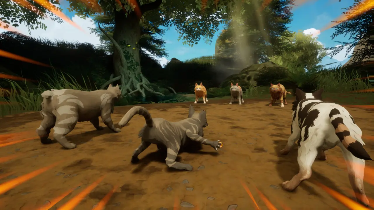 Warrior Cats: Clans of the Forest announcement art
