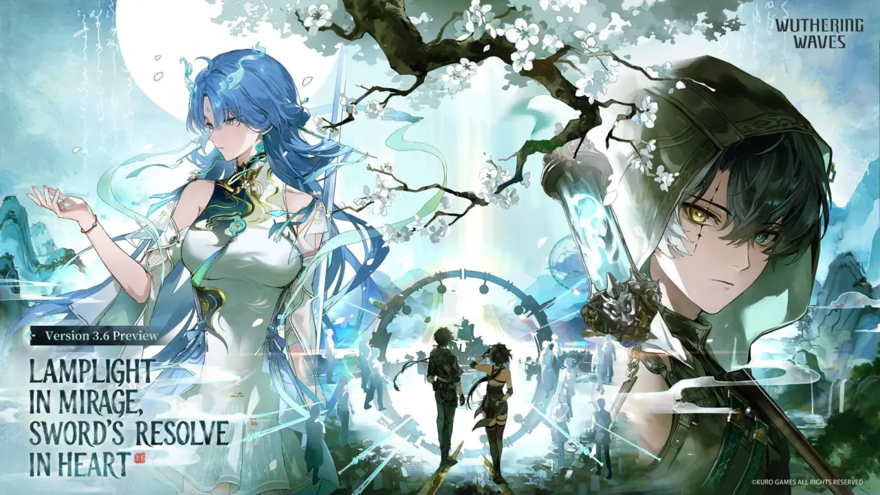 Wuthering Waves 3.6 Update Adds Qingxiao, DLSS 4.5 on August 20