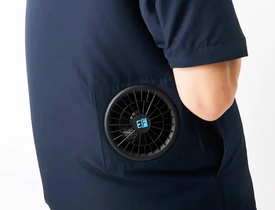 Yofuku no Aoyama Cooling Shirt with Integrated Fans